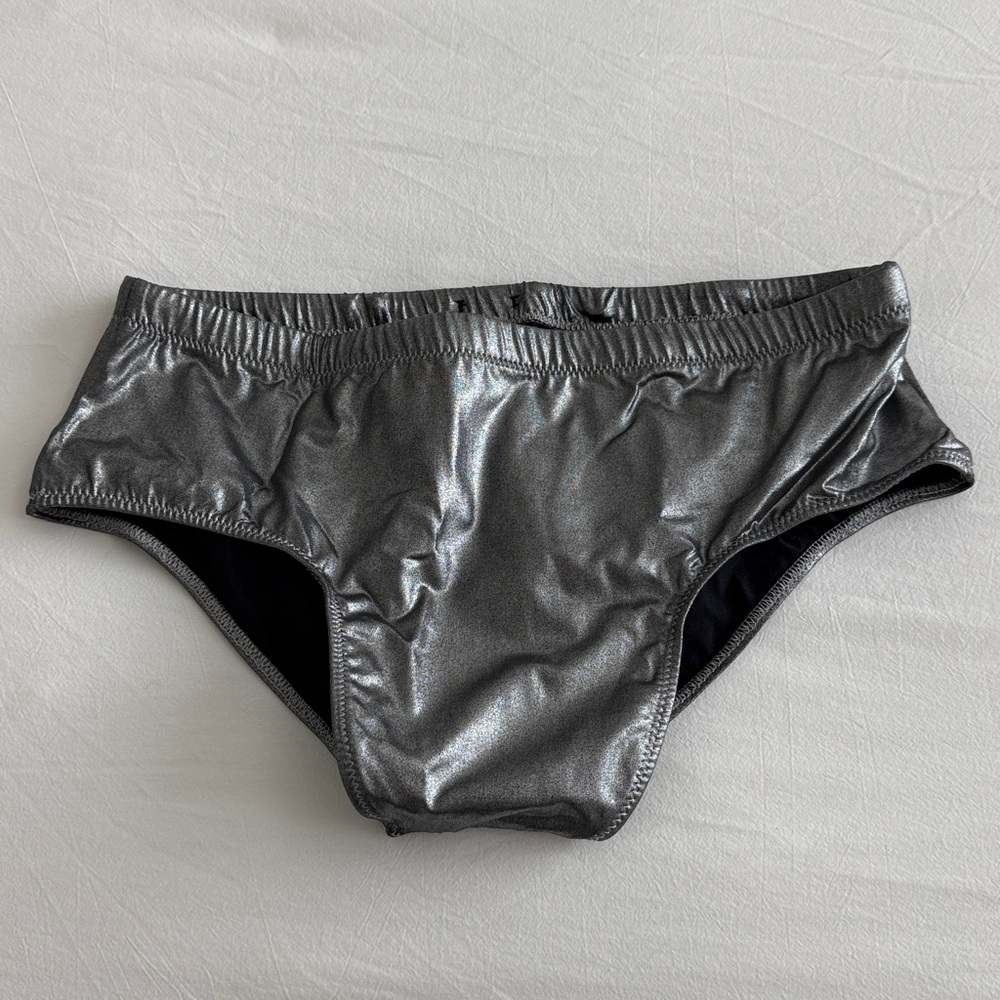 Charlie by MZ Liquid Metal Sunga Swim Brief - New, Never Worn - Medium